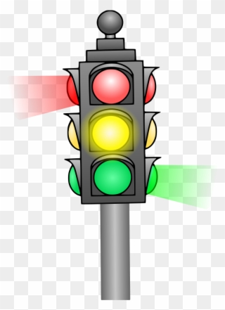Stop Light Clipart - Traffic Light Clipart Transparent Background - Png Download
