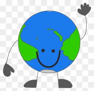 World Clipart Free Images - Smiling Earth Transparent Background - Png Download