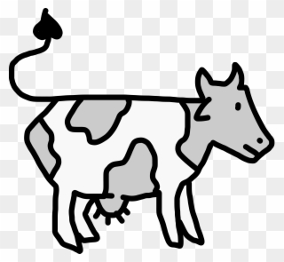 New 2018 Images Cow Vector Free Download - Cartoon Cow Clipart