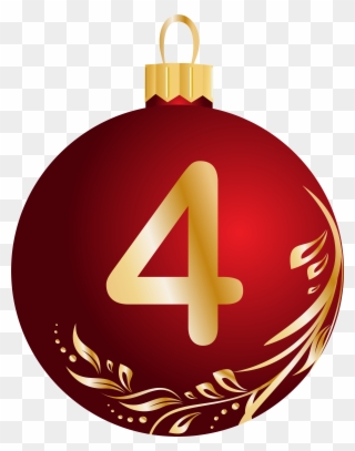 Christmas Number Seven Clipart