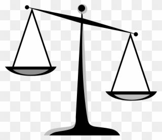 Judge Clip Art Gallery - Scales Of Justice Clip Art - Png Download