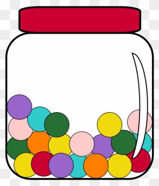 Such As Volume, Capacity, Clipart - Candy Jars Clip Art - Png Download