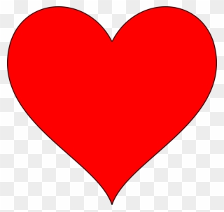 This Work, Identified By Publicdomainfiles - Heart Symbol Clipart