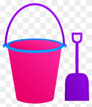 100 Dollar Clipart - Shovel And Pail Clip Art - Png Download