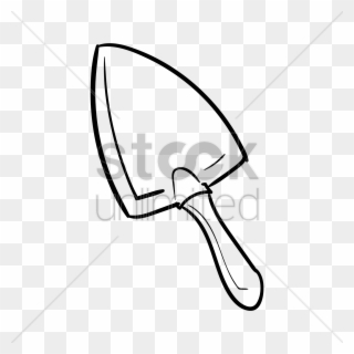 Svg Stock Trowel Drawing At Getdrawings - Vector Graphics Clipart