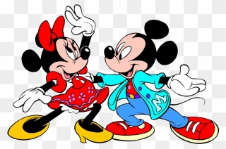 Mickey Minnie Music Clipart - Dancing - Png Download