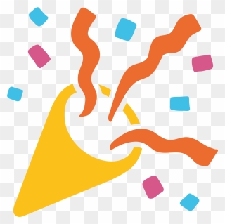 Banner Freeuse Library Emoji Jokingart Com Download - Party Popper Cartoon Png Clipart