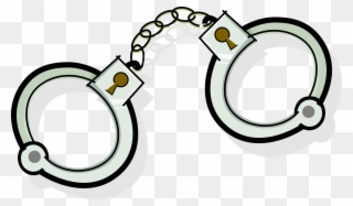 Handcuffs Physical Restraint Vector Image Illustration - Algemas Png Clipart