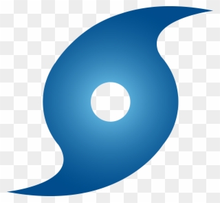Hurricane Symbol Blue Images Clipart Png Images - Hurricane Clipart Transparent Png