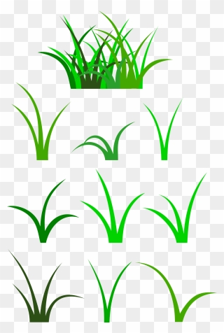 Clip Art Christmas Lawn Drawing Garden Download - Blade Of Grass Clip Art - Png Download