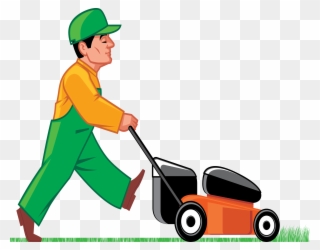 Lawn - Clipart Cut The Lawn - Png Download