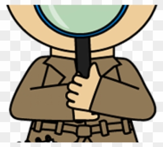 History Clipart Transparent Background - Black And White Detective Clip Art - Png Download