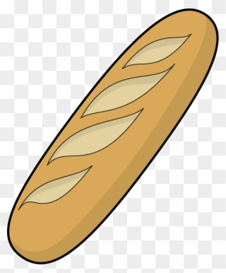 Bread Clipart - French Baguette Clip Art - Png Download