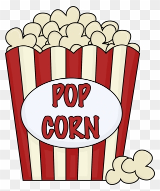 End Clipart Theater Art - Popcorn Clipart - Png Download