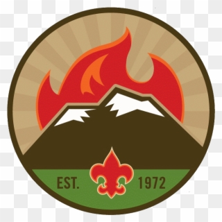 Fire Mountain Scout Camp Clipart