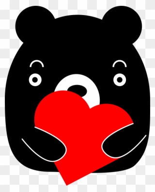American Black Bear Brown Bear Giant Panda Formosan - Taiwan Black Bear Clipart - Png Download