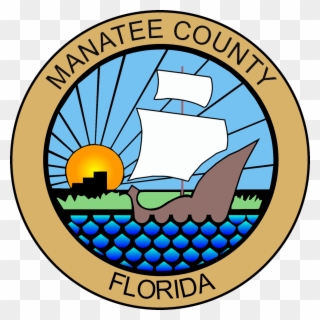 Manatee Clipart Florida - Manatee County Florida Logo - Png Download