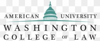 University Lawyer Clipart - American University Washington College Of Law Logo - Png Download
