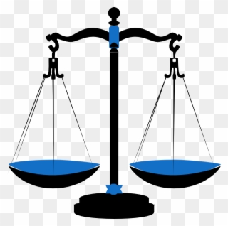 Lawyer Clipart Legal Assistance - Scales Of Justice - Png Download