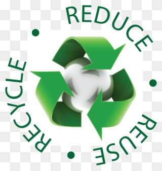 Free Cliparts Download On Clipart - Recycle Reduce Reuse Symbol - Png Download