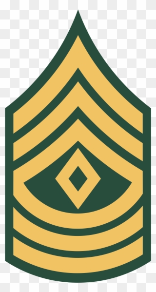 Army Rank Insignia Clipart - Army First Sergeant - Png Download