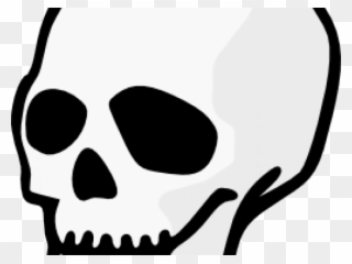 Skeleton Head Clipart Child Friendly - Clip Art Skeleton Head - Png Download