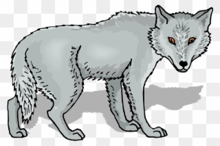 Werewolf Clipart Friendly - Grey Wolf Clipart - Png Download