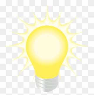 Lightbulb Free Light Bulb Clip Art 2 Wikiclipart - Las Vegas Raffle Winner - Png Download