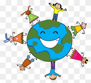 Club Clipart Friendly Kid - Save The Earth Clipart - Png Download