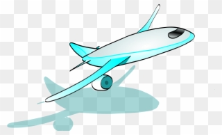 Clipart Airplane Cartoon Sprout - Flying Plane Gif Png Transparent Png