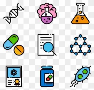 Science Research Icons Free - Researcher Icon Clipart