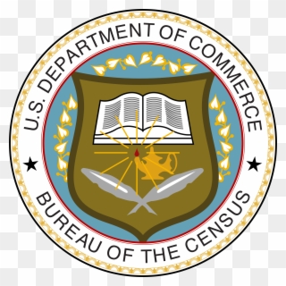 F Report Clipart - Census Bureau Seal - Png Download