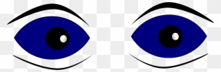 Clipart - - Eyes Looking Right Png Transparent Png