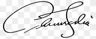 Antonin Scalia Icons Free Banner Royalty Free Library - Signature Starting With C Clipart