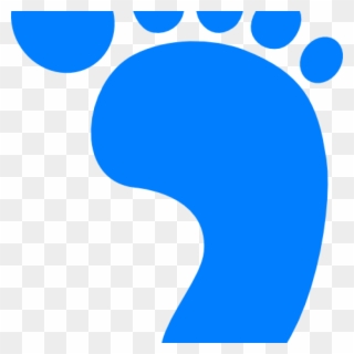 Baby Footprints Clipart Right Ba Footprint Clip Art - Portable Network Graphics - Png Download