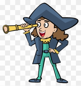 Doa Cliparts - Christopher Columbus Cartoon Png Transparent Png