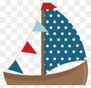 Sailing Boat Clipart Sea Clipart - Cute Sail Boat Clipart - Png Download