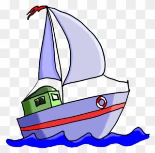 Cartoon Boat - Clipart Library - Cartoon Images Boat - Png Download