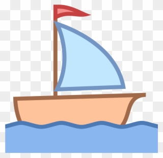 Sailing Boat Clipart Little Boat - Little Boat - Png Download