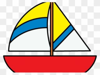 Yacht Clipart Colorful Boat - Clipart Cartoon Boats - Png Download