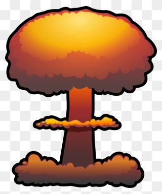 Free To Use Public Domain Explosion Clip Art - Nuclear Explosion Clipart - Png Download