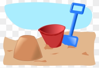 9 Places To Find Free Summer Clip Art - Cartoon Bucket And Spade - Png Download