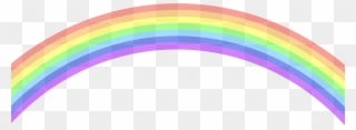 Rainbow Clip Art Image - Transparent Background Rainbow Clipart - Png Download