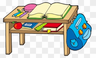 Classroom Vector School Bench Banner Transparent - Clip Art For Organized - Png Download