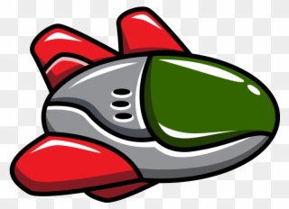 Spaceship Clipart - Space Ship Cartoon Png Transparent Png