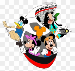 Disney Monorail Tierra De Disney, Parques Disney, Cosas - Disney Monorail Clipart - Png Download