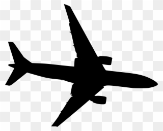 Small Plane Silhouette At Getdrawings Com Free - Plane Vector Clipart