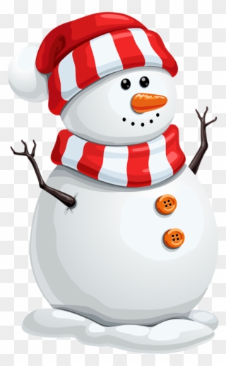 Image Result For Snowman Clipart - Clip Art Snowman - Png Download