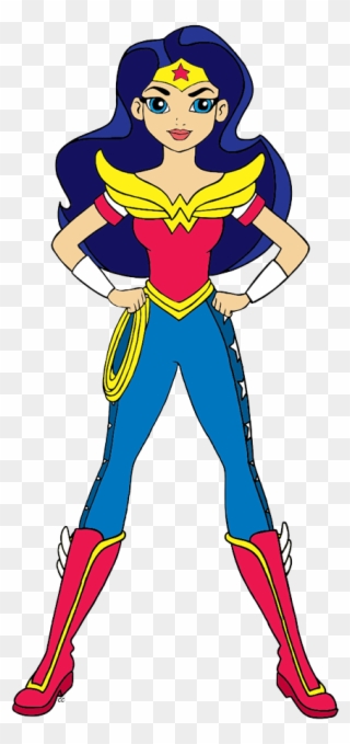 Supergirl Batgirl Batgirl Wonder Woman - Wonder Woman Dc Super Hero Clipart
