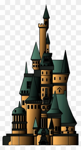 Beast S Castle 3 By Ryanh1984 - Beauty And The Beast Beast Castle Outline Clipart